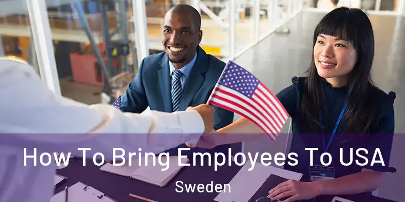  How To Bring Employees To USA Sweden